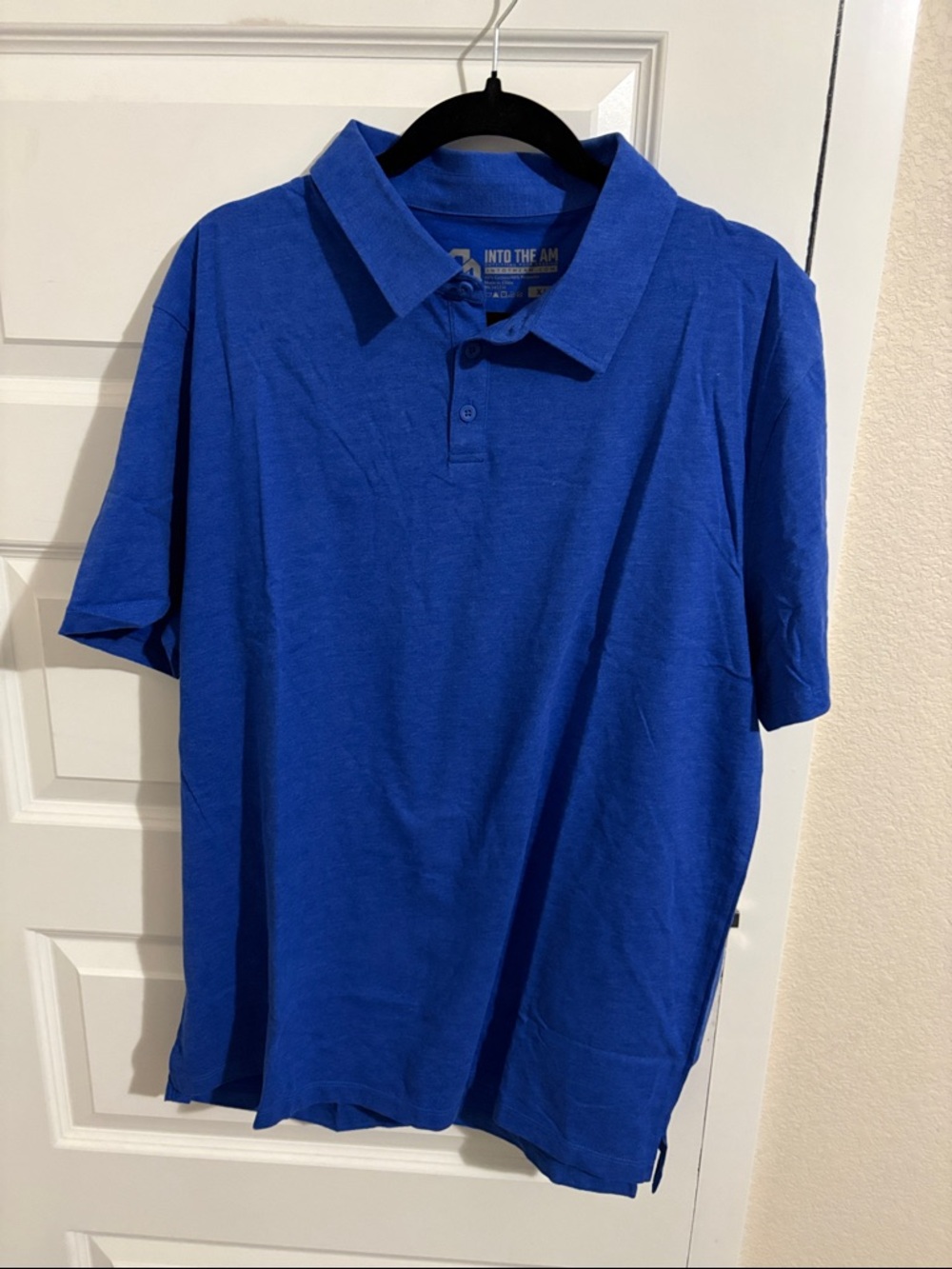 Into The AM Men's Blue Polo Shirt